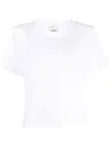 Isabel Marant Cotton T Shirts In Gray
