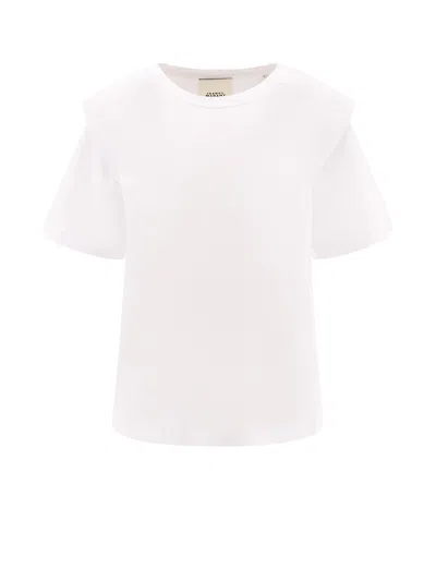 Isabel Marant Women Zelitos Organic Cotton T-shirt In White