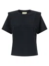 Isabel Marant Woman T-shirt Black Size L Cotton In Black