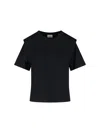 Isabel Marant Black Cotton Zelitos T-shirt In Black