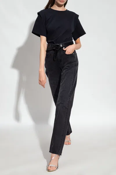 Isabel Marant ‘zelitos' T-shirt In Black