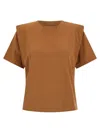 Isabel Marant Zelitos T-shirt In Brown