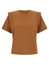 Isabel Marant Zelitos T-shirt In Brown