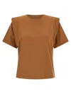 Isabel Marant Zelitos T-shirt In Brown