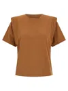 Isabel Marant Zelitos T-shirt In Brown