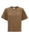 Isabel Marant Brown Crew Neck T-shirt In Brown