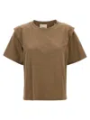 Isabel Marant Brown Crew Neck T-shirt In Brown