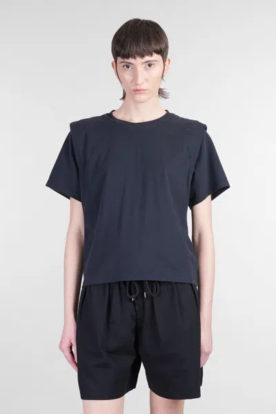 Isabel Marant Zelitos T-shirt In Black Cotton