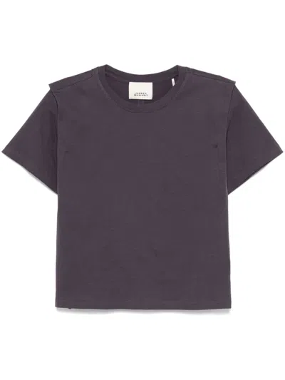Isabel Marant Zelitos T-shirt In Bianco