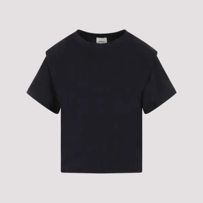 Isabel Marant Zelitos T-shirt Xs In Bk Black