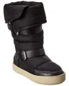Isabel Marant Zenora Nylon & Leather Snow Boot In Blue