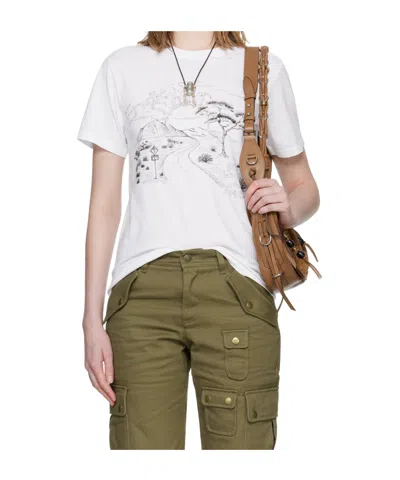 Isabel Marant Zewel Crew Neck T-shirt In Multi