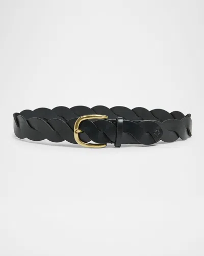 Isabel Marant Zigza Belt In Black