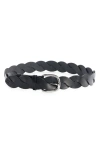 Isabel Marant Zigza Woven Leather Belt In Multi