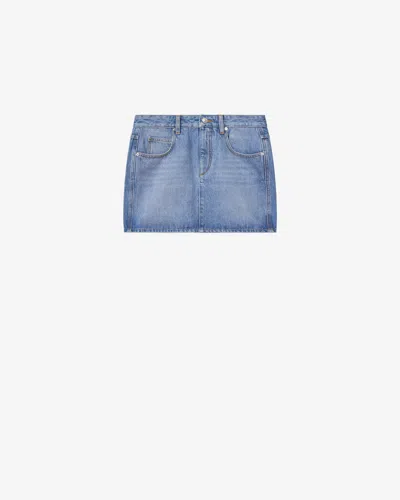 Isabel Marant Zilema Skirt In Blue