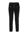 Isabel Marant Zip-embellished Cropped Jeans In Black