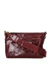 Isabel Marant Zip-fastening Leather Shoulder Bag In Red