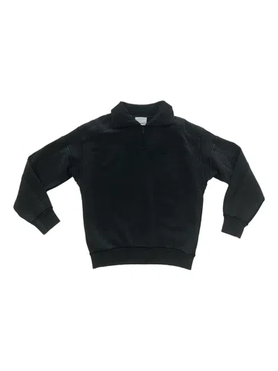 Isabel Marant Zip-neck Ribbed Sweater In Black