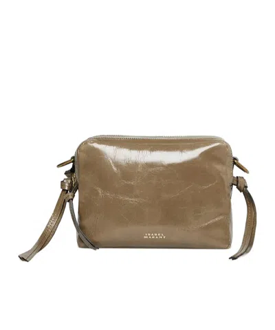 Isabel Marant Zip-open Shoulder Bag In Brown