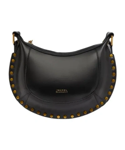 Isabel Marant Zipper Shoulder Bag In Black