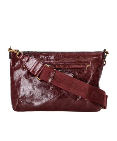 Isabel Marant Zipper Shoulder Bag In Brown