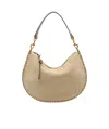 Isabel Marant Oskan Soft Suede Zip-fastening Shoulder Bag In Brown