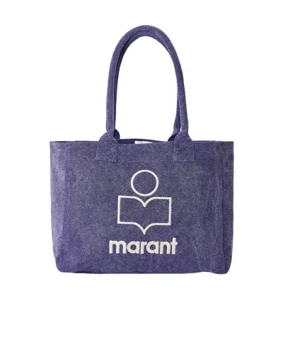 Isabel Marant Zipper Tote Bag In Blue