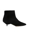 Isabel Marant 45 Suede Ankle Boots In Black