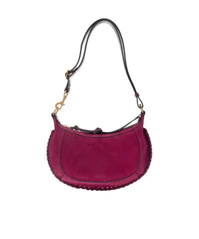 Isabel Marant Zippered Shoulder Bag In Red