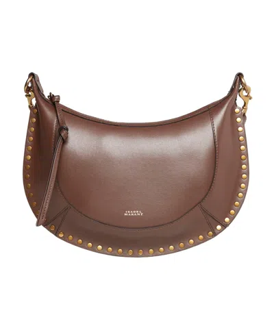 Isabel Marant Zippered Shoulder Bag In Brown