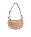 Isabel Marant Zippered Shoulder Bag In Nude