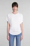 Isabel Marant Zola T-shirt In White Modal In White