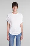 Isabel Marant Zola T-shirt In White Modal In White
