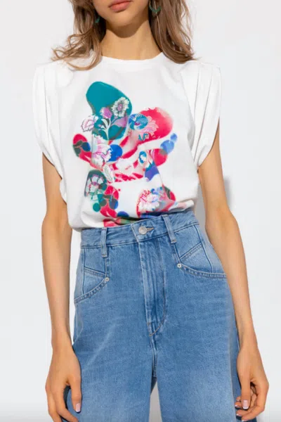 Isabel Marant Zutteni T-shirt In White