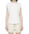 Isabel Marant Zutti Tank Top In White In White