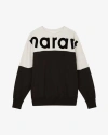 ISABEL MARANT ZWEIFARBIGES SWEATSHIRT HOWLEY MIT „MARANT“-LOGO