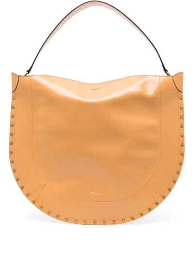 Isabel Marant Oskan Soft Tote Bag In Brown