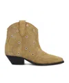 Isabel Marant Dewina Suede Ankle Boots In Brown