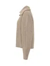 Isabel Marant -style Miranda Pullover Sweater In Beige
