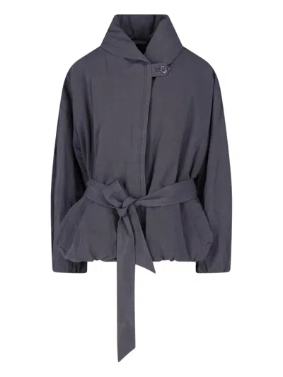 Isabel Marant -style Tailored Trench Coat For Women In Blue
