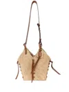 Isabel Marant Mini Tampa Raffia Shoulder Bags