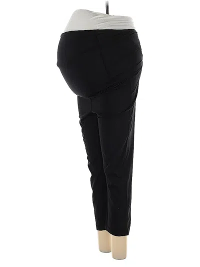 Pre-owned Isabel Maternity Active Pants In Black