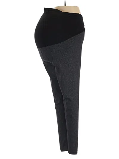 Pre-owned Isabel Maternity Active Pants In Black