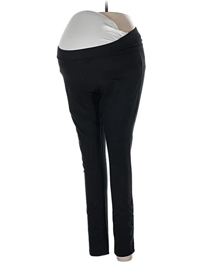 Pre-owned Isabel Maternity Active Pants In Black