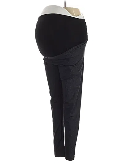 Pre-owned Isabel Maternity Active Pants In Black