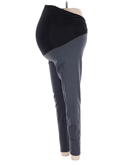Pre-owned Isabel Maternity Active Pants In Black