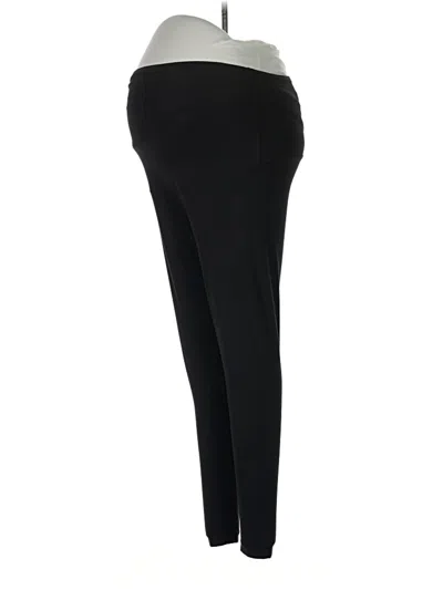 Pre-owned Isabel Maternity Active Pants In Black
