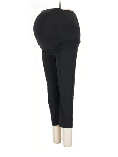 Pre-owned Isabel Maternity Active Pants In Black