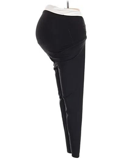 Pre-owned Isabel Maternity Active Pants In Black
