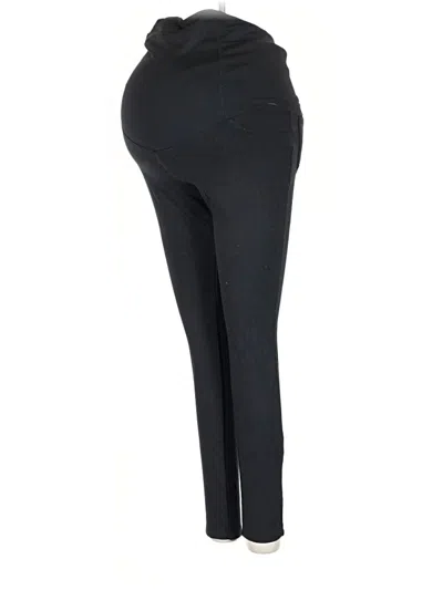 Pre-owned Isabel Maternity Active Pants In Black
